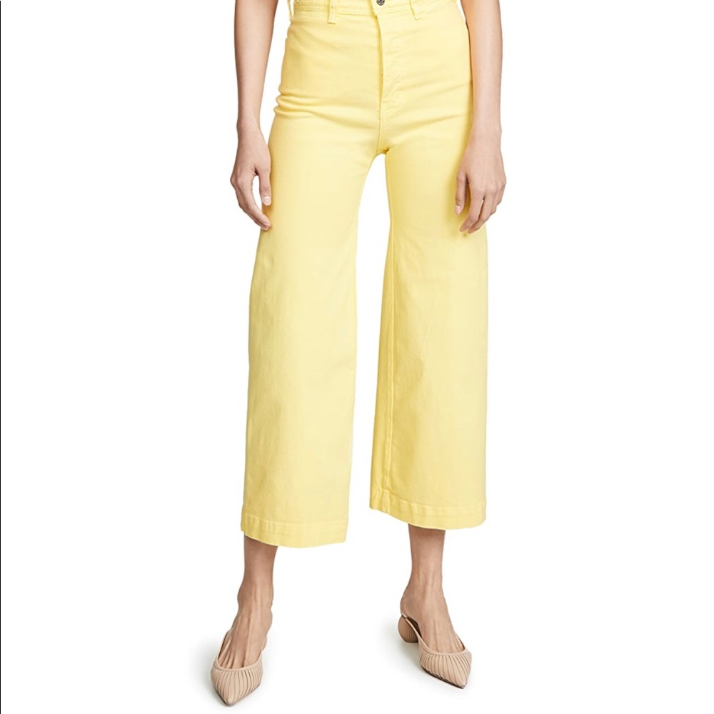 Veronica Beard Jean
Cynthia Cropped Wide Leg Jeans